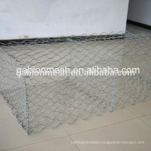 Factory supply galvanized square welded gabion mesh